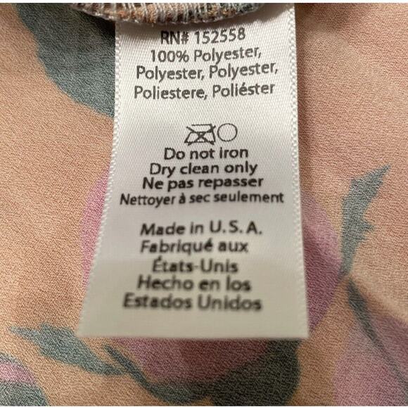 Delfi Collective Dress Womens M Cold Shoulder Floral Pleated Boho Cottagecore - Picture 7 of 7